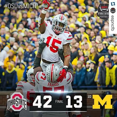 ohio state final football score